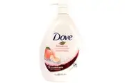 Dove Rebalancing White Peach & White Tea Microbiome Gentle Body Wash 1L