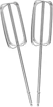 ELAYARD 2Pcs Stainless Mixer Beater Attachments Blade Dough Mixer Egg Whisk Replacement Parts for Efficient Baking and Mess Kitchen Operations