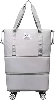 [Generic] Flexible Disassembly Luggage Package for Convenient Travel Is Sufficient for Short Trips and Can Easily Accommodate, LightGray