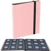 Card Binder, 360 Pockets Upgraded Trading Card Binders - Pink