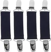 [WOFASHPURET] 2 Pairs Elastic Winter Glove Clips Dress Hat Coats Cinch Cardigan Shawl Clips Kids Clothing Clip for Toddler Baby Travel Outdoor Use