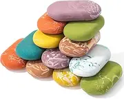 Mr. Pen- Erasers, 12 Pack, Marble Pencil Eraser, Erasers for Pencils, Mr Pen Erasers, Erasers for School, Large Eraser, Earthy Color erasers