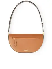 Burberry Small Two-tone Leather Olympia Bag