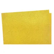 Foam Sheets Crafts Arts Foam Paper 30cm x 20cm x 1.5mm/ Gold / 2 Pcs