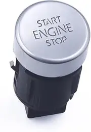 RuiWen 5N0959839 Engine Start Stop Button Switch Compatible with VW Tiguan 2009 2010 2011 2012 2013 2014 2015 2016 2017 2018 OE #5N0959839A