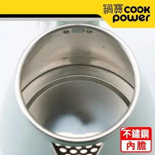 CookPower鍋寶 316雙層防燙保溫1.8L快煮壺KT-90184G(湖水綠)