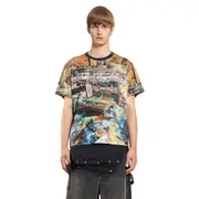 [KHOKI] 76 Boulevard De Magenta Tee Multicolor