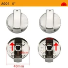 4Pcs Stove Control Knob Cooktop Knob Rotary Switches Comfortable to Hold