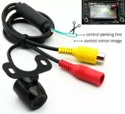 Car Rear Front Side View Backup Reverse Camera Adjust Mirror Image Parking Line (for: Daihatsu)