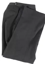 New St John Sport Women's Pants Trousers Size 10 Flat Front Black Casual