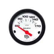 Autometer Phantom 2-1/16in Oil Temp Gauge 60-150C Short Sweep Electric AU5748-M
