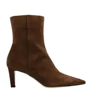 Jimmy Choo Alizze Pointed Toe Ankle Boots 35,37.5,36,37,39.5,40.5,41,35.5 brown