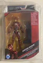 DC Justice League movie "Flash" figure with build Steppenwolf