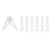 4X(60 Pcs 360 Degree Adjustable Plant Clips Plant Branches Bender Stem3532