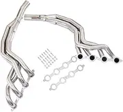 liwei store 201 Stainless Steel Exhaust Manifold Compatible With Camaro SS 6.2L V8