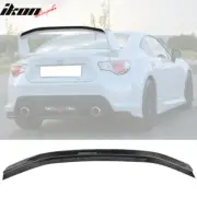 Fits 13-20 Scion FRS/Toyota 86 Carbon Fiber CF Trunk Spoiler Add-on Gurney Flap (for: Toyota)