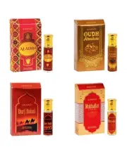4 X AMANZI - Royal Arabic Collection - Attar 6 ml Combo Pack Of 4 Fast Shipping