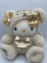 Vintage Hello Kitty Plush Sanrio Angel Teddy Bear Kigurumi Y2K 2002