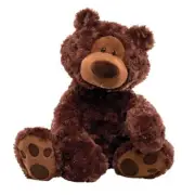 GUND - Philbin Bear Chocolate - Large 47cm - Kids Soft Toy Teddy Bears