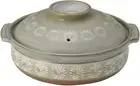 GINPO Hanamishima Donabe No.9 Earthenware pot Casserole 3200cc Made in Japan