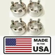 StreetRays 2.5" Thick 4x4" Wheel Spacers EZ Go Golf Carts Club Cars 1/2"x20 QTY4