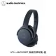 Audio-Technica鐵三角 無線抗噪耳罩式耳機 ATH-ANC500BT 藍_廠商直送