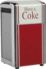 Tablecraft Coca-Cola Have a Coke Napkin Dispenser