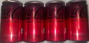 8 - Mini 7.5 Oz Cans Zero Cherry Coca-Cola COKE Free Shipping