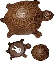 Spare Key Hider Turtle-shaped Hide A Key Cast Iron Hidden Holder Weather Resistant 4.5x2.2x3.4inch Decorative Hider for Outdoor Yard Garden, Hide A Outside, Hidden Holder for Outsid