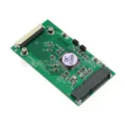 NEW Mini mSATA PCI-E 1.8" SSD To 40 Pin ZIF CE Cable Adapter Converter Card