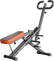 SogesGame Squat Machine for Home, 2 in 1 Squat Rowing Machine, Foldable Leg Training Machine, Squat Trainer for Glutes & Legs Workout