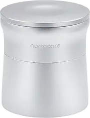 [Normcore] 54mm 2-in-1 Magnetic Dosing Cup, Espresso Dosing Funnel with Dosing Cup, Barista Coffee Grinder Dosing Tools Fit 54mm Breville Sage Portafilter Basket, Silver