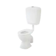 Caroma White Junior 200 Toilet Suite WELS 4 Star 4.5L/Full