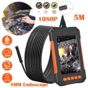 Industrial Endoscope Camera Borescope Inspection Camera 1080P HD 4.3" Screen AU
