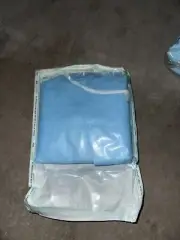 Isolation Gown SMS KnitCuff Disposable Medical Dental,30gsm Blue (10/50/100pcs)