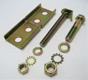 2-Pk Cable Runway Support Ladder Anti Slip Framing Kit for 1-1/2" Stringers