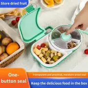 Moisture-Proof Rotating Lunch Boxes Dustproof Snack Spinner New Bento Box