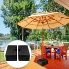 Weatherproof Detachable Patio Umbrella Base Tent Sunshade Sand Bag Weight Bags