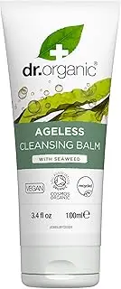 Dr Organic Ageless Cleansing Balm with Organic Seaweed, NEW, Moisturising, Fine Lines, Wrinkles, Natural, Vegan, Cruelty-Free, Paraben & SLS-Free, Recycled&Recyclable, Certified Organic, 100ml