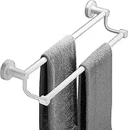 Single Towel Bar Bathroom Towel Rack Wall Mount Kitchen Dish Cloths Hanger Aqiong
