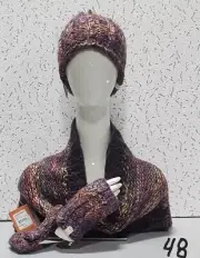 SCREAMER Set # 48: Mitts, Beanie, Scarf *New With Tags*