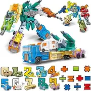 Cyeah Number Robot Math Robot Mathematical Toys for Kids Education 20 Pieces
