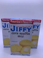 Jiffy Corn Muffin Mix 8.5 Oz B/b 09/25 Lot Of 3 Boxes