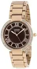 NEW* Citizen Eco-Drive EM0103-57X Stainless Steel Quartz Ladies Watch