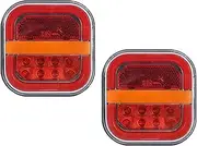 Trailer Lights - Waterproof Trailer Tail Lamps | Multifunctional Wireless Brake Tail Light | Trailer Rear Lights Tail Indicator | High-Intensity Brake Tail Light | Waterproof LED Trailer Light For RV,
