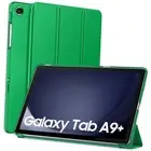 Case for Galaxy Tab A9+/A9 Plus 11 inch 2023, Slim Stand Protective Oily Green