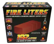 Fire Liters 10192 Fire Log Lighter, 192 Pack