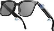 Smart Glasses for Men & Woman, AI Bluetooth Glasses with Speaker, 75 Languages & Accents Real Time Translation, UV Protection AI Glasses with Bluetooth 5.4
