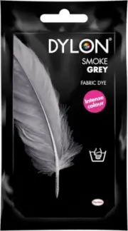 Dylon Smoke Grey Fabric Dye Intense Colour Powder 250g