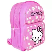 Hello Kitty Polka Dot Floral 16" Girls Large Backpack